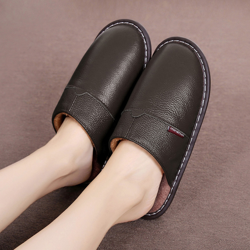 Brand Home Leather Slippers Me - Flip Flop Leather Men review and price