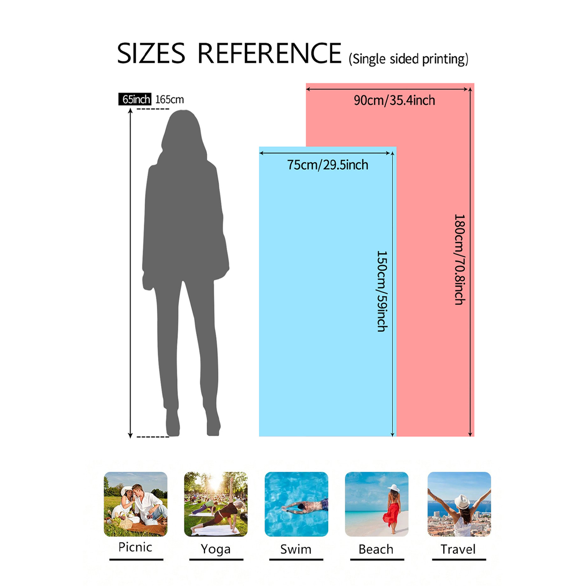 1pc Bohemian Large Beach Towel - Beach Towel Large review and price