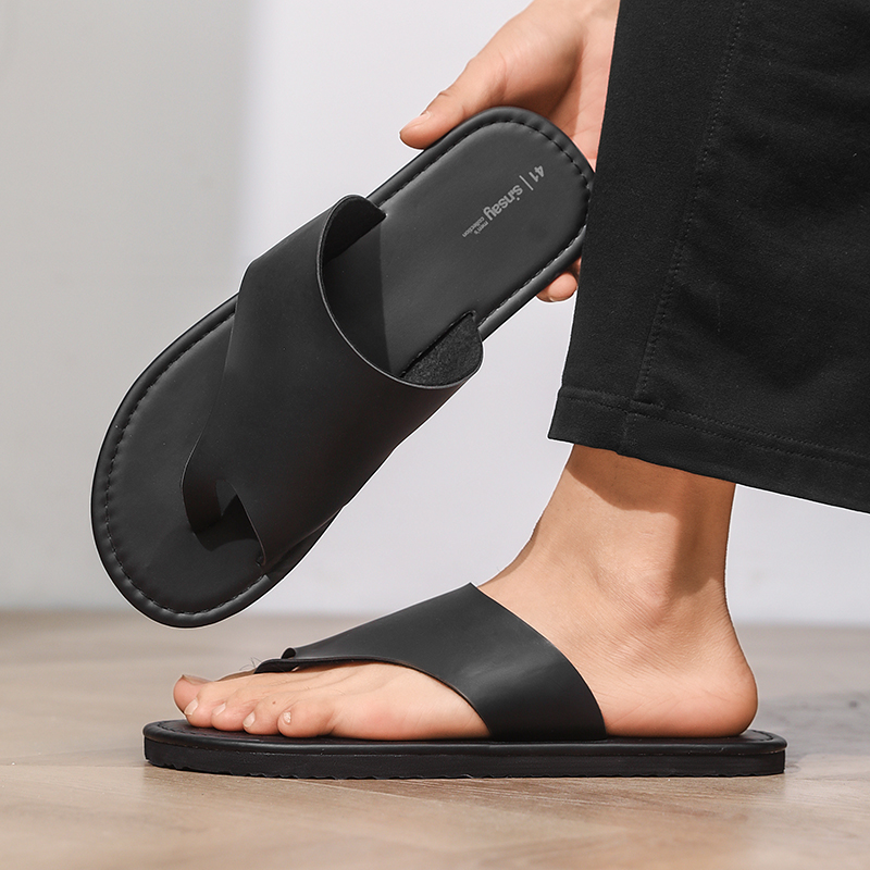 High Quality Mens Slippers Fas - Flip Flop Leather Men review and price