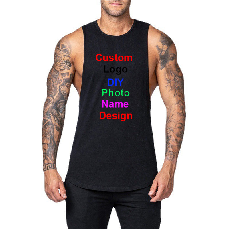 DIY Customized Logo Brand Gym  - Tank Top Muscle review and price