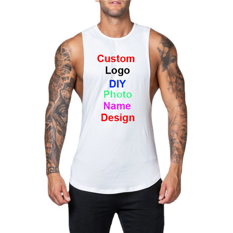 DIY Customized Logo Brand Gym  - Tank Top Muscle review and price