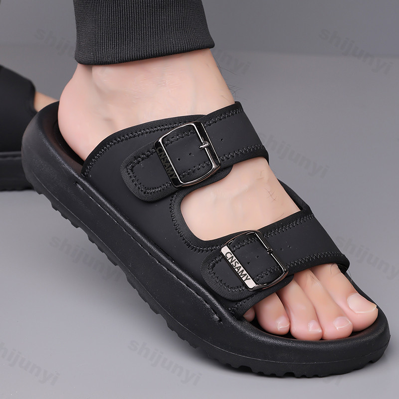 Men's Slippers 2025 Summer Bre - Flip Flop Leather Men review and price