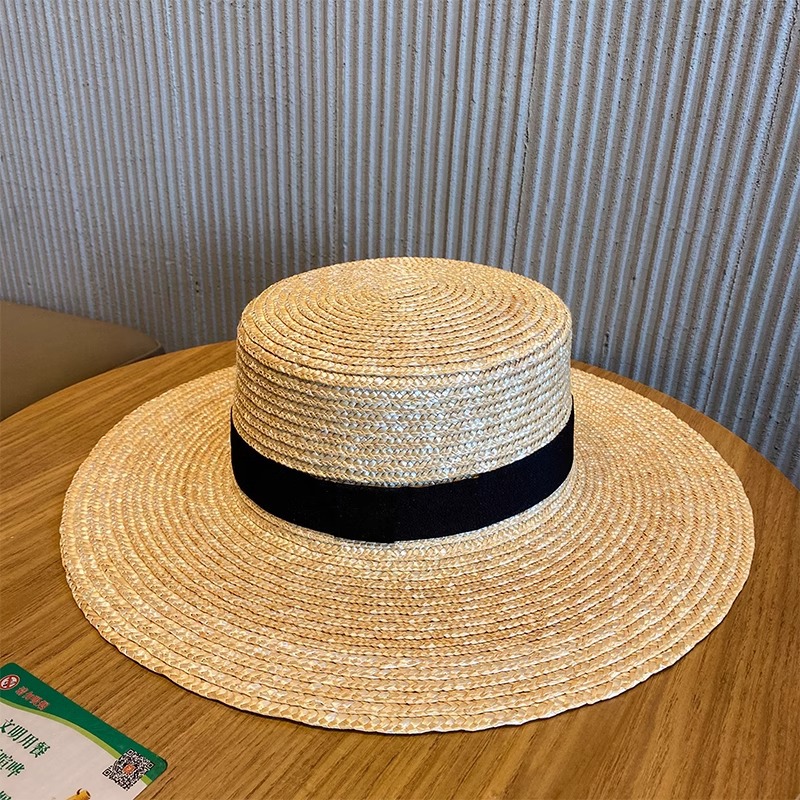 Boater Straw Hat French elegan - Bucket Hat Straw review and price
