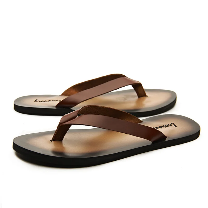 Classic Genuine Leather Mens S - Flip Flop Leather Men review and price