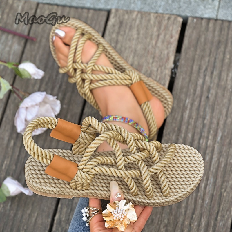 Women's Braided Rope Flat Sand - Espadrille Slip On review and price