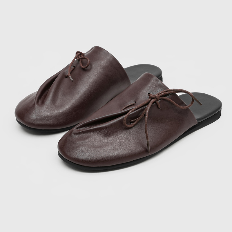 New Fashionable Comfortable La - Flip Flop Leather Men review and price