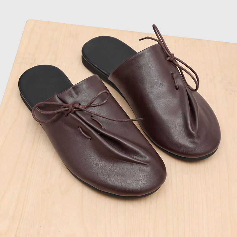 New Fashionable Comfortable La - Flip Flop Leather Men review and price
