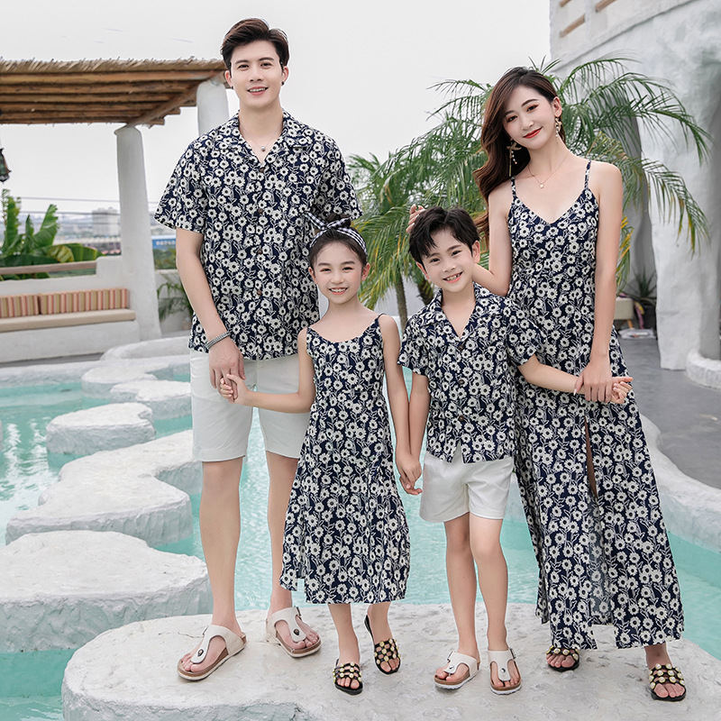 Family Matching Outfit Floral  - Resort Shirt Floral review and price