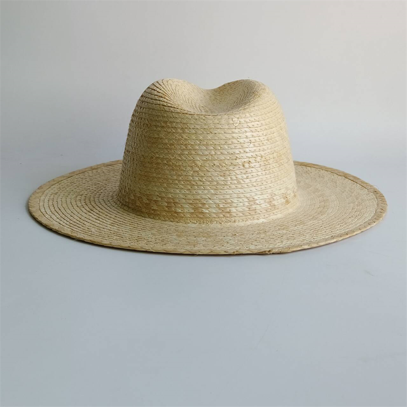 Classic natural palm leaf stra - Bucket Hat Straw review and price